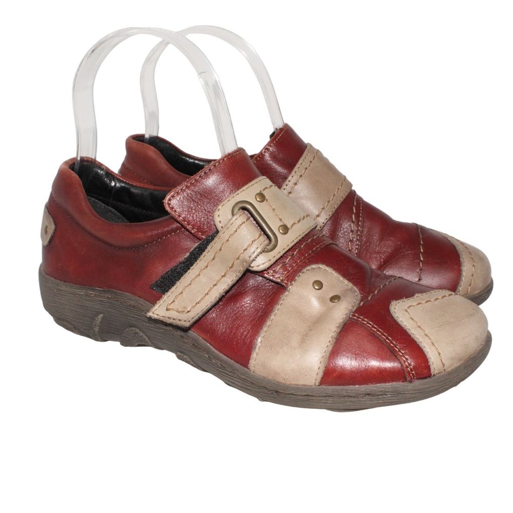 Remonde Dorndorf EUR 37 US 6.5M Multicolored Leather Easy Pull On Loafer Shoes - Picture 3 of 11